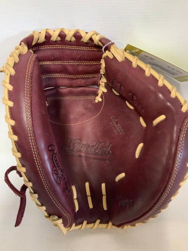 Used Rawlings SCM33SS BB/SB Catchers RH Throw Maroon 33" 11823-S000037783
