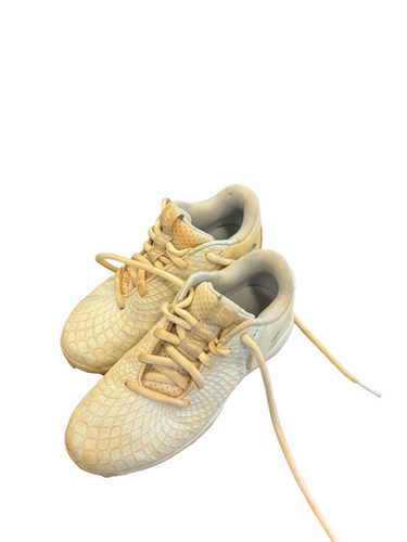 Used Under Armour CLEATS BB/SB Cleats White Youth 13.0 11682-S000129608