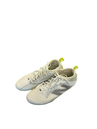 Used New Balance LAX Cleats Mens White Senior 10 11682-S000129707