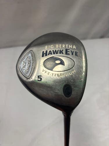 Used Callaway 5 WOOD HAWKEYE Mens Fairway Wood RH 5 Wood 11490-S000270421