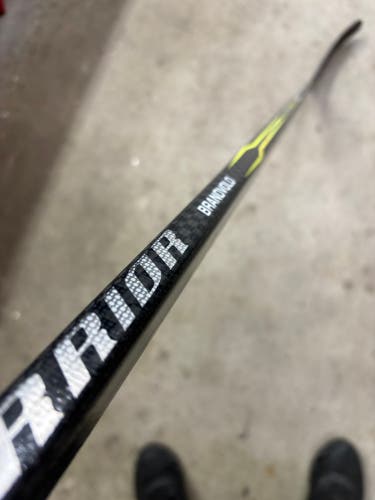 Senior Warrior Alpha QX Left Hand Hockey Stick Mid Pattern 90 Flex Pro Stock (Used)