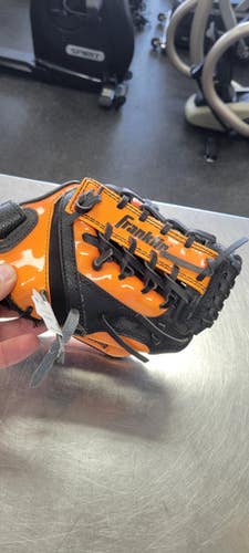 Used Franklin 9.5 BB/SB Glove RH Throw Orange 9 1/2" 11497-S000156514
