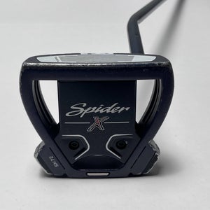 TaylorMade Spider X Navy Single Bend Putter 33.5" SuperStroke Tour 1.0 Mens RH