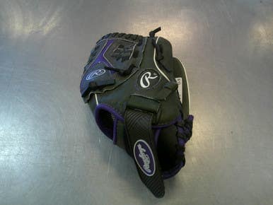Used Rawlings STORM BB/SB Glove RH Throw Black 12" 11339-S000200118