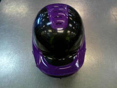 Used RIP-IT HELMET Batting Helmet w/Mask Purple LG 11339-S000200082