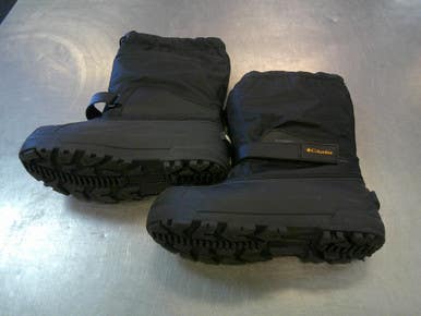 Used Columbia Snow/Hunt/Hike Boots Y Black Junior 04 11339-S000200190