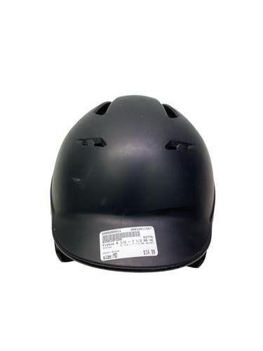 Used Victus 6 1/2 - 7 1/2 BB HELMET Batting Helmet No Mask Black MD 11347-S000265811