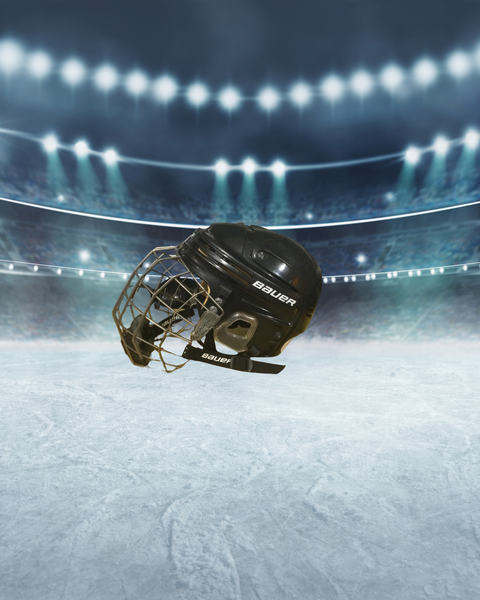 Bauer 4500 Medium Black Helmet