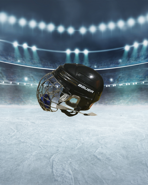 Bauer 4500 Medium Black Helmet