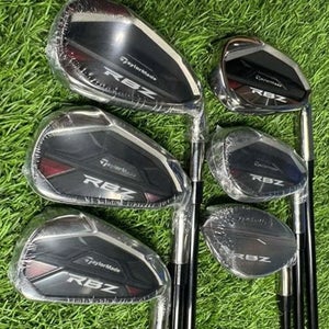 NEW! TaylorMade - RBZ -IRON SET 6-Pw-Sw - Regular Flex -Graphite - RH