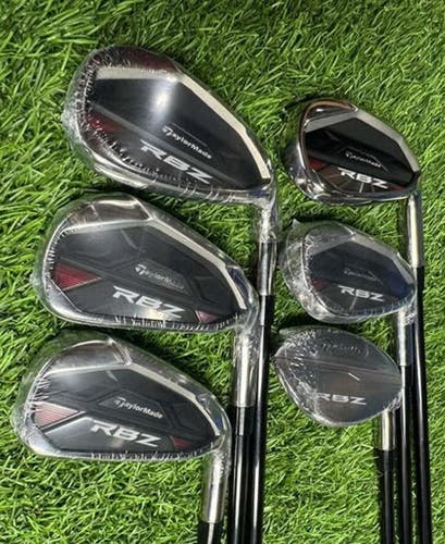 NEW! TaylorMade - RBZ -IRON SET 6-Pw-Sw - Regular Flex -Graphite - RH