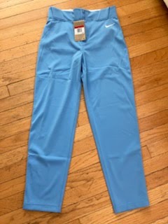 Light Blue Men's Large Youth Nike Game Pants (New)