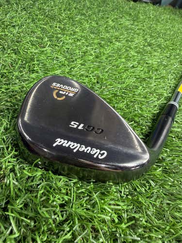 Cleveland - Black CG15 Zip Grooves - Wedge 56|14 - Steel - Wedge Flex - LH