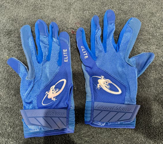XXL BLUE - Lizard Skins Komodo Elite V2 Batting Gloves (Used)