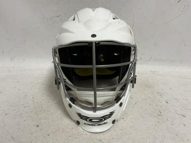 Used Cascade CS-R YOUTH Lacrosse Helmet White One Size 11855-S000200769