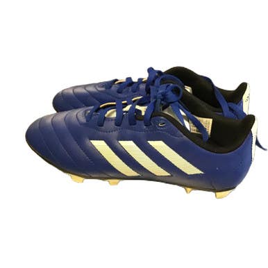 Used Adidas GW6162 Soccer Cleats Royal Blue Junior 04.5 11730-S000070146