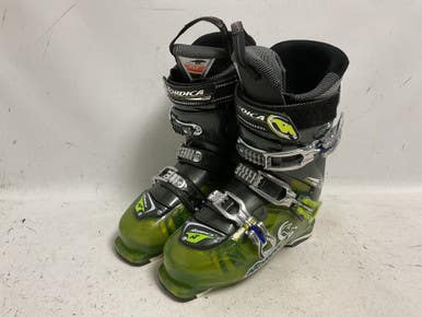 Used Nordica TRANSFIRE R2 Mens DH Ski Boot Dark Green 275 MP - M09.5 - W10.5 11855-S000200745