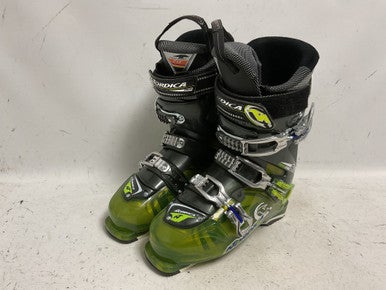 Used Nordica TRANSFIRE R2 Mens DH Ski Boot Dark Green 275 MP - M09.5 - W10.5 11855-S000200745