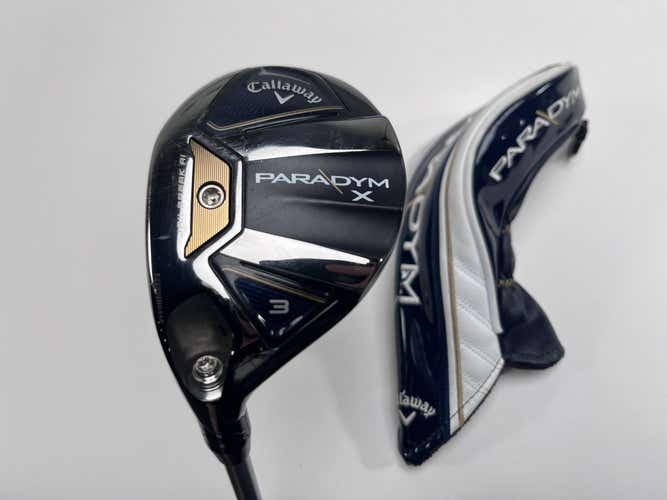 Callaway Paradym X 3 Hybrid 18* Aldila Ascent 50g Senior Graphite Mens LH HC