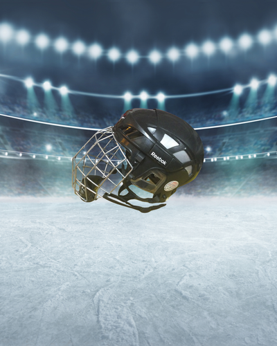 Reebok 8k Large Black Helmet