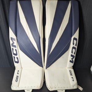 30+1 CCM Axis F9 Goalie Leg Pads (Used)