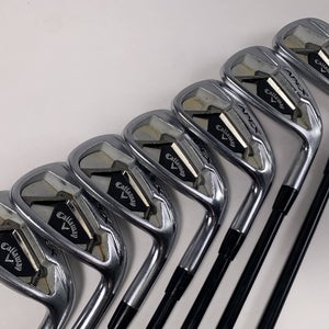 Callaway Apex 21 Iron Set 5-PW+GW KBS TGI 60 Regular RH Midsize Grips