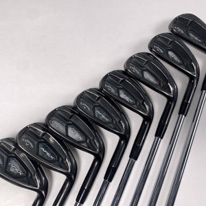 Callaway Apex 16 Black Iron Set 4-PW+GW True Temper 95 ST15 S300 Stiff RH +1/2''