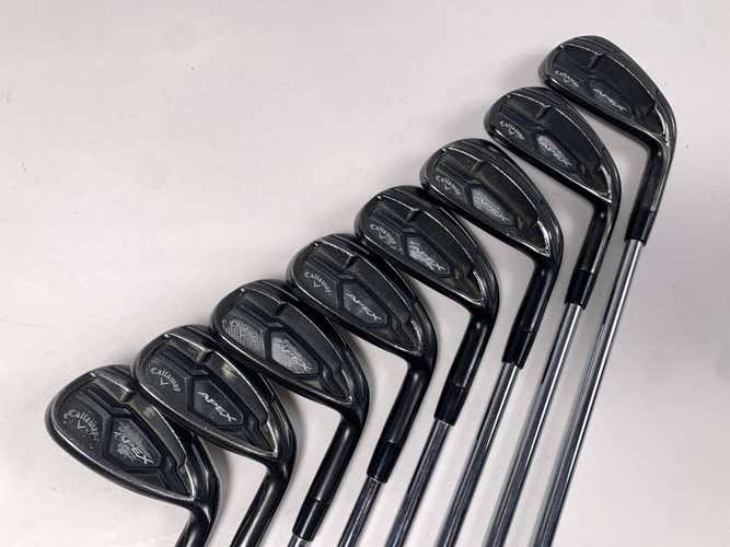 Callaway Apex 16 Black Iron Set 4-PW+GW True Temper 95 ST15 S300 Stiff RH +1/2''