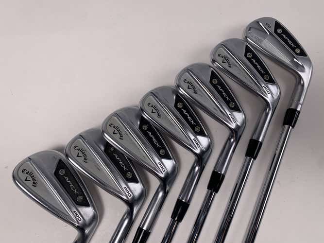 Callaway Apex Pro/CB 24 Combo Iron Set 5-PW+GW Elevate MPH 95g Stiff RH -1/2''