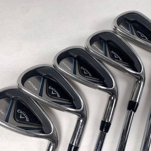 Callaway Edge Iron Set 6-PW Regular Steel Mens RH