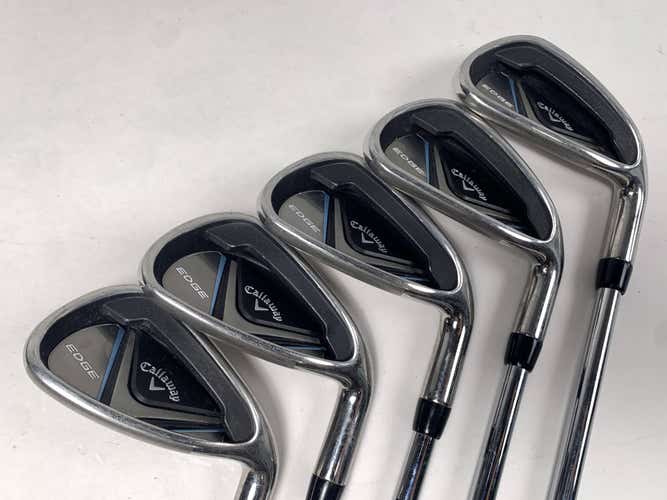Callaway Edge Iron Set 6-PW Regular Steel Mens RH