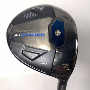 Callaway Paradym Ai Smoke Max 7 Fairway Wood 21* Cypher Forty 4.0 40g Ladies RH
