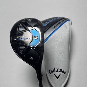 Callaway Paradym Ai Smoke Max Fast 4 Hybrid 21* Aldila Ladies Graphite RH HC