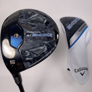Callaway Paradym Ai Smoke Max 5 Fairway 18* Kai'li White 70X 70g XStiff LH HC