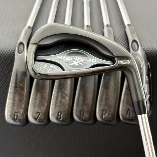 CALLAWAY STEELHEAD XR PRO IRON SET 5-A