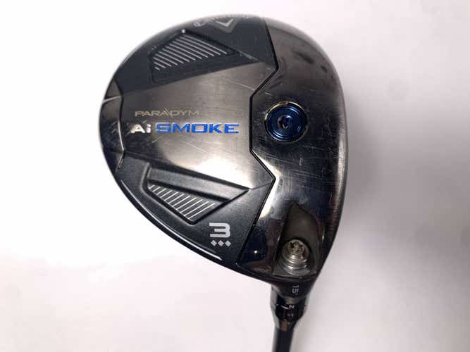 Callaway Paradym Ai Smoke TD 3 Fairway Wood 15* Tensei Blue AV Xlink Stiff RH
