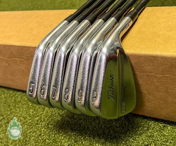Used RH Titleist MB 714 Forged Irons 5-PW Kuro Kage 65g Stiff Graphite Golf Set