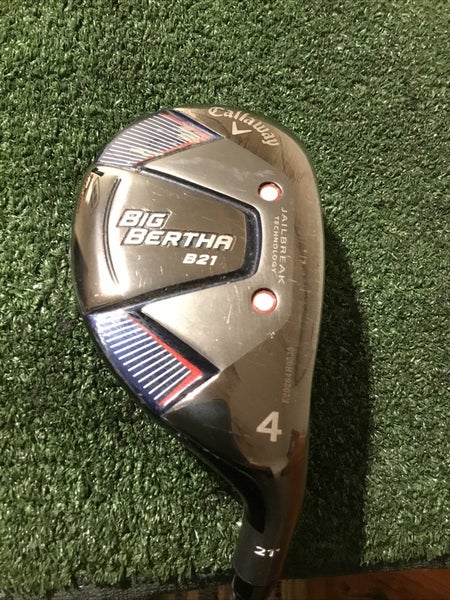 Callaway Big Bertha B21 21* 4 Hybrid Seniors RCH 65 Red Graphite (Demo) 39.75