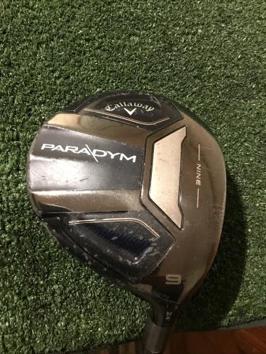 Callaway Paradym 24* 9 Wood Seniors Aldila Ascent 40g Graphite Shaft (41.5)