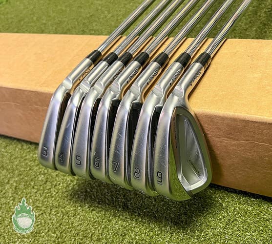 Ping Black Dot Blueprint S Forged Irons 3-9 Prototype X-Stiff Steel Golf Set