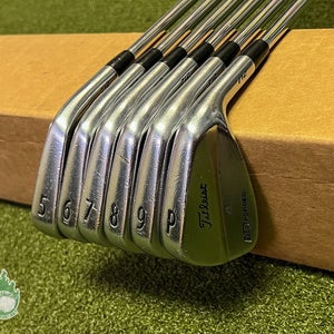Used RH Titleist MB 712 Forged Irons 5-PW S300 Stiff Flex Steel Golf Set