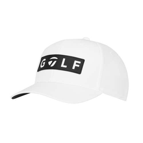 NEW 2026 TaylorMade Ventura White Adjustable Snapback Golf Hat/Cap