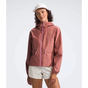 The North Face Daybreak Rain Jacket NF0A86NZNXQ Women's Small Pink Hooded APP804
