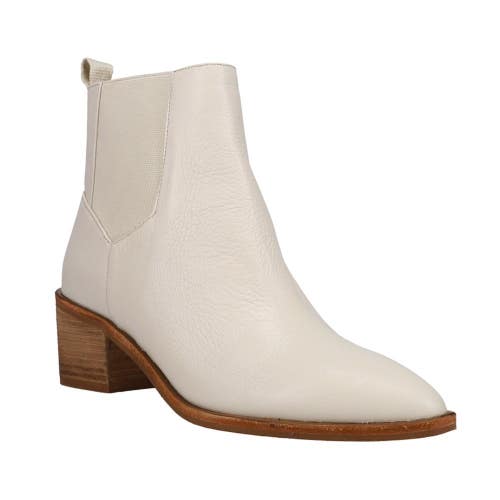 Chinese Laundry Filip Boots Women's US 6 White Leather Pull On Booties JOBB554