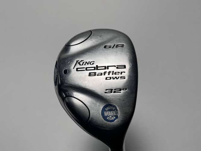 Cobra Baffler DWS 6 Hybrid 32* Aldila NV HL 50g Ladies RH Undersize Grip