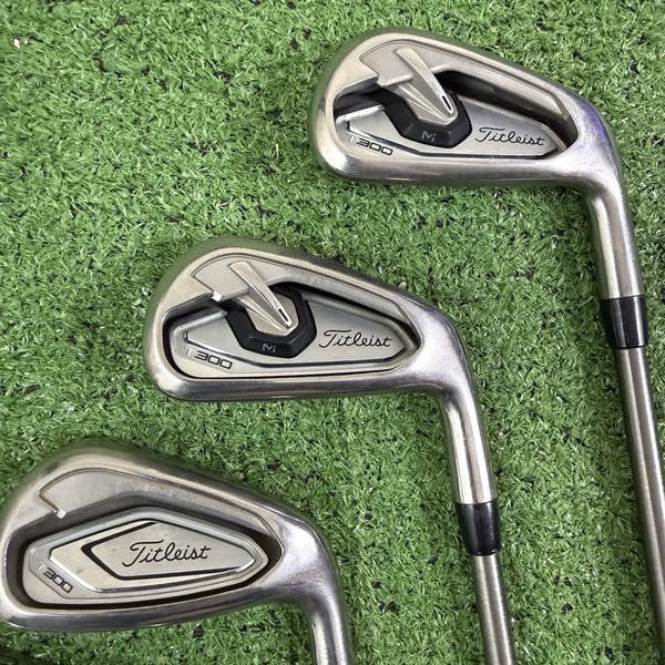 Titleist T300 2019 Iron Set 6-PW 48 Aerotech Steelfiber i80