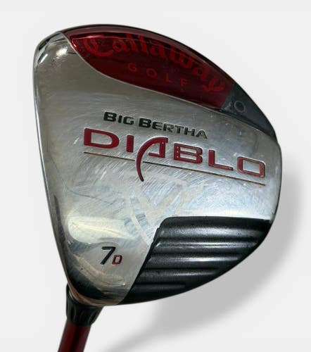 CALLAWAY Big Bertha DIABLO 7 D FAIRWAY WOOD LH A Senior Flex Graphite