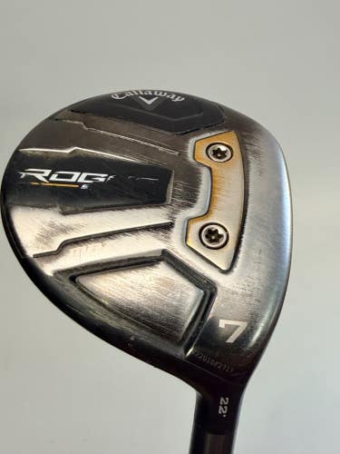 Callaway Rogue ST Max 7 Wood 21 Cypher Black 40g Senior Flex Midsize Grip