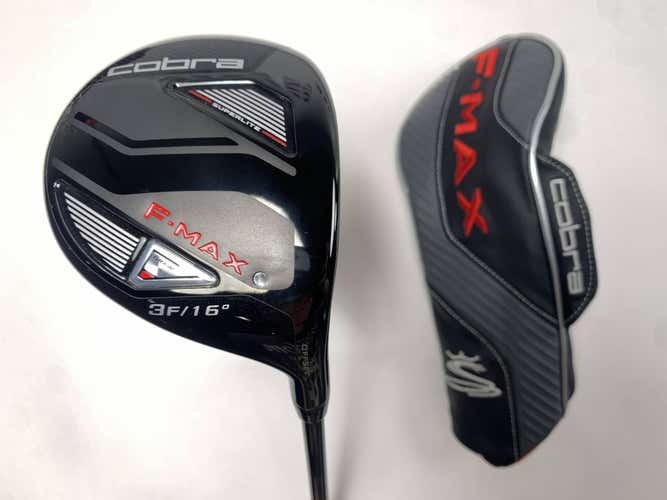 Cobra F-Max Superlite 3 Fairway Wood 16* 55g Regular RH HC Midsize Grip NEW