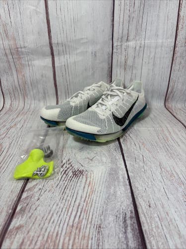 Nike Air Zoom Victory 2 Track Spikes White Spruce Green FD8411-100 Mens Size 6